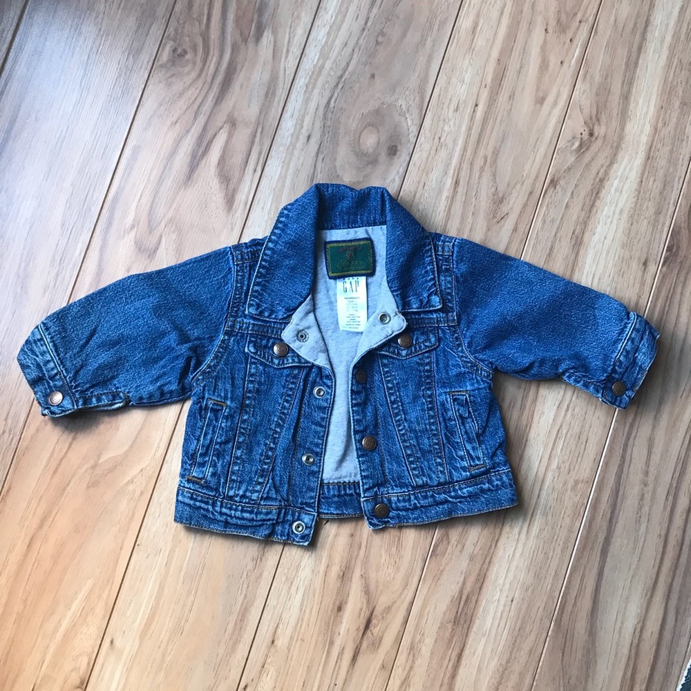 BABY GAP lined jean jacket